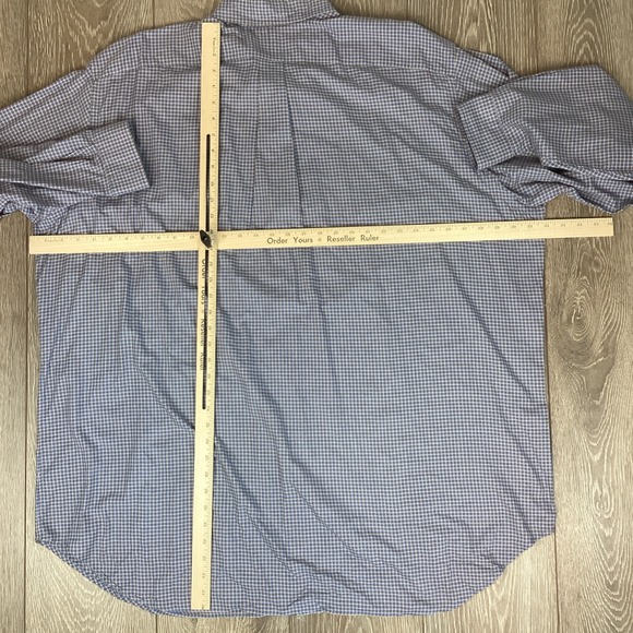 Ralph Lauren Button Down Shirt Men's Pony 3XLT Plaid - Picture 5 of 5